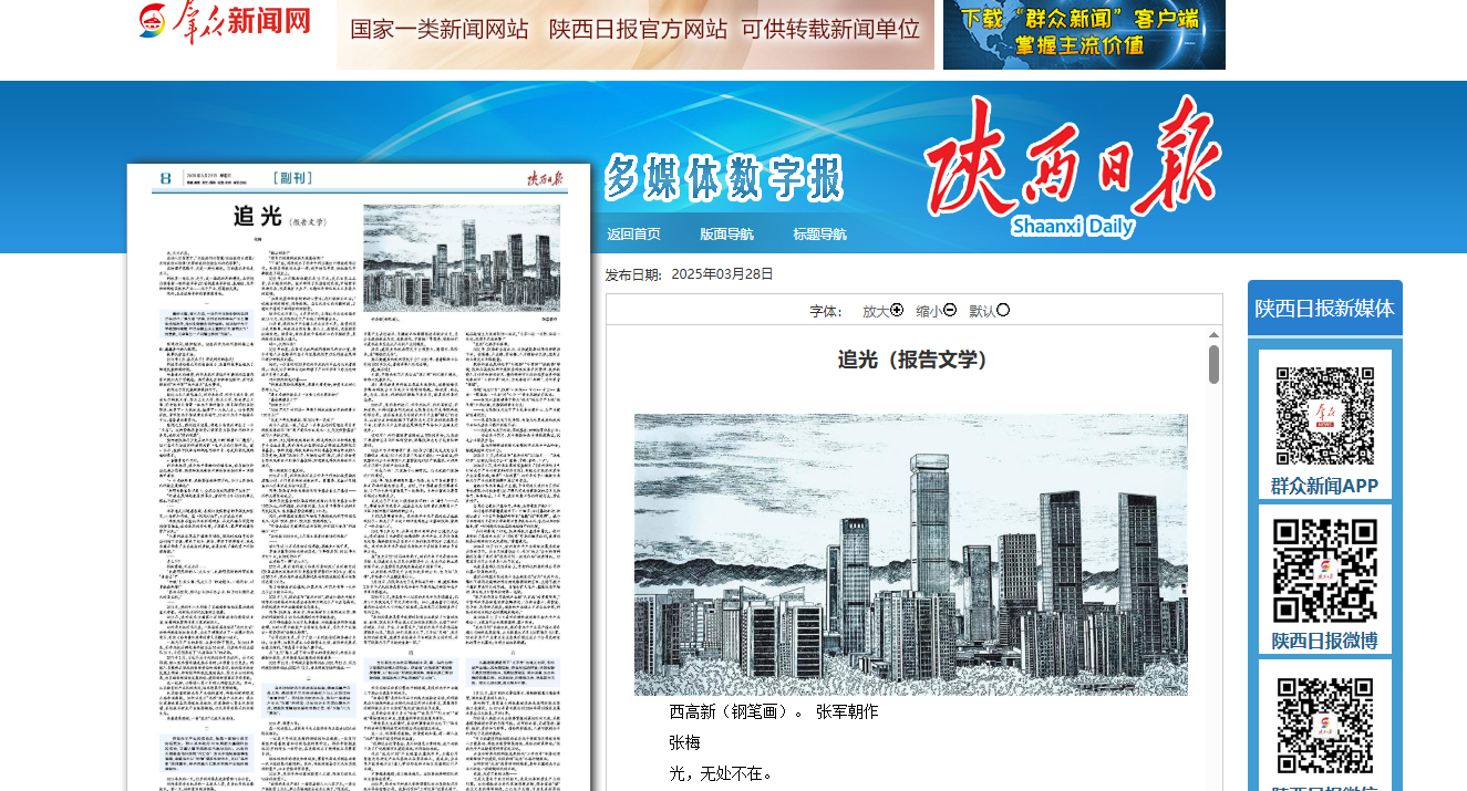 追光（报告文学）